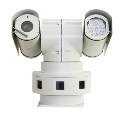 360度全景联动追踪车载云台摄像机