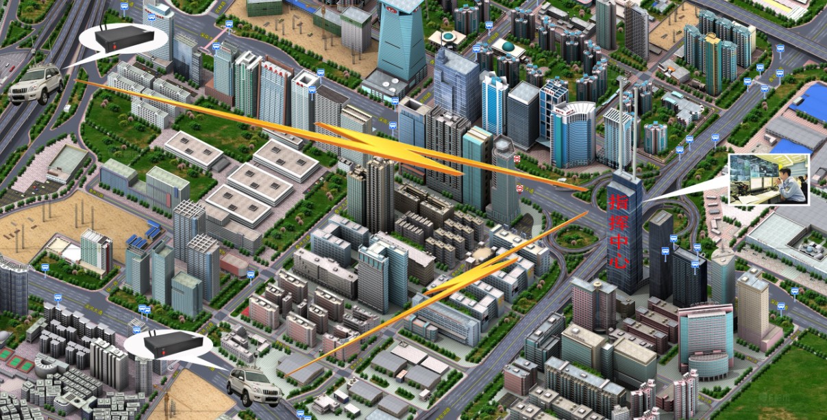 COFDM车载高清无线监控发射机