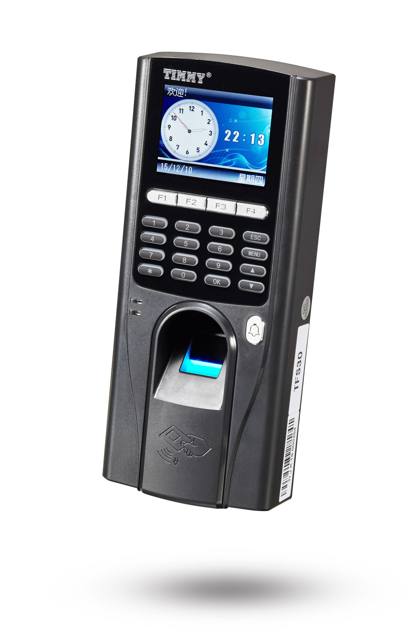 天美TFS30指纹考勤门禁一体机