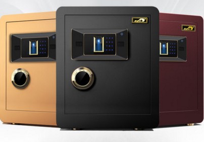 实力工厂星都保险柜 密码保管箱立柜办公家用45cm 