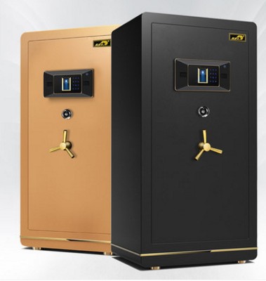 实力厂家保险柜 家用办公电子开锁保管箱报警防盗密码箱1.2