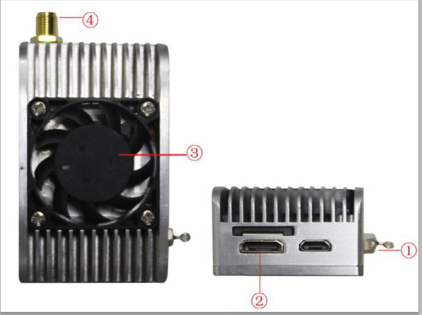 第八代专业级无人机专用无线传输设备