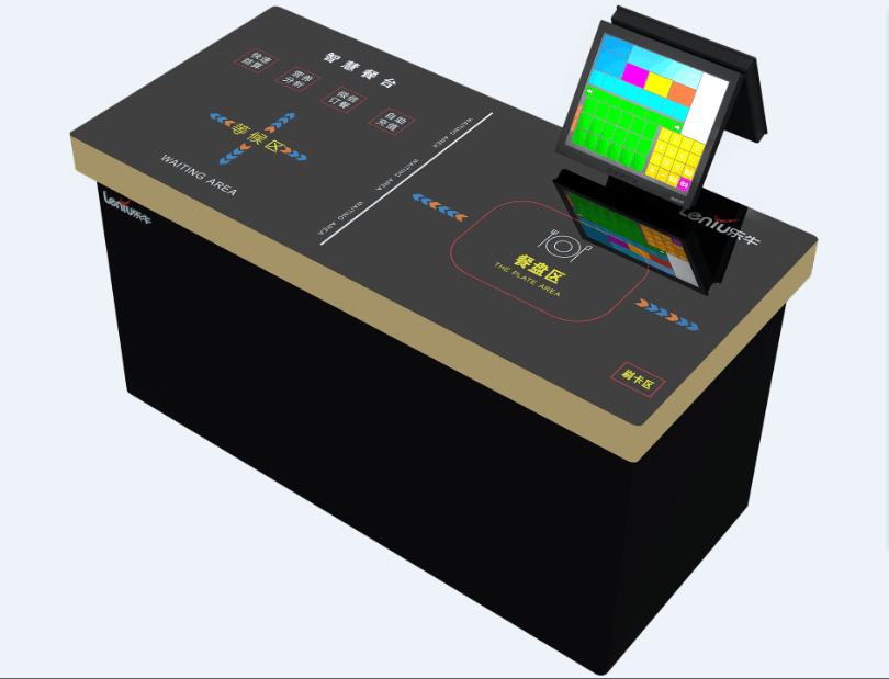 小牛智能餐盘结算系统  LN-806B智慧餐台