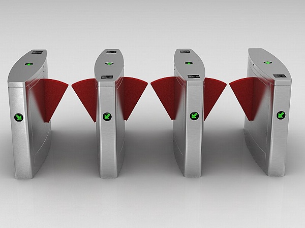 新乡小区翼闸 景区刷票一下 二维码检票翼闸 速通美厂家直销