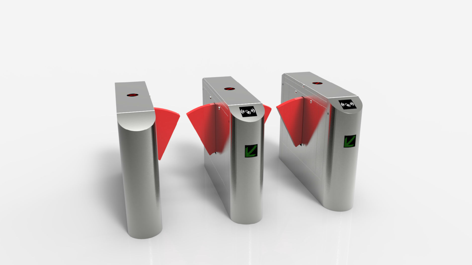 安阳小区翼闸 景区刷票一下 二维码检票翼闸