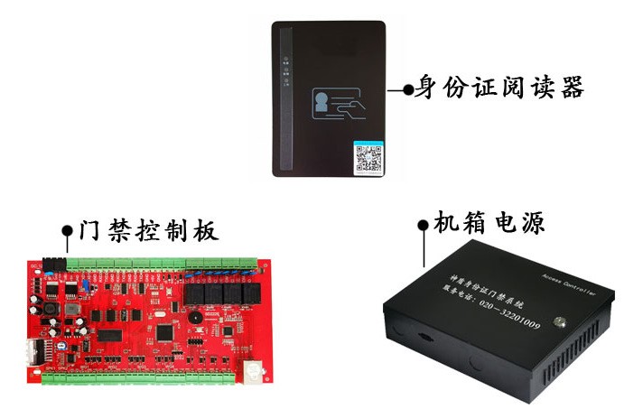 新疆安防银行加油站身份证门禁板