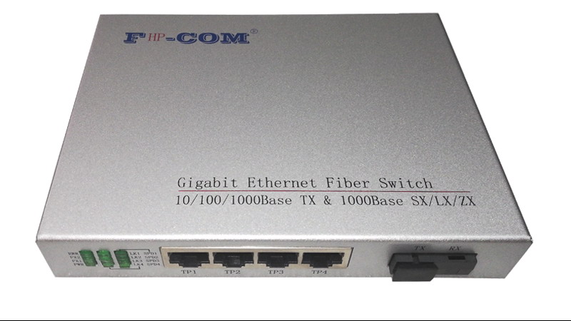 FHP-COM千兆一光四电交换机