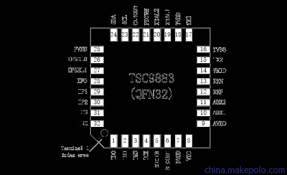 集成电路ULN2003AFWG 达林顿晶体管IC 贴片SOP-16
