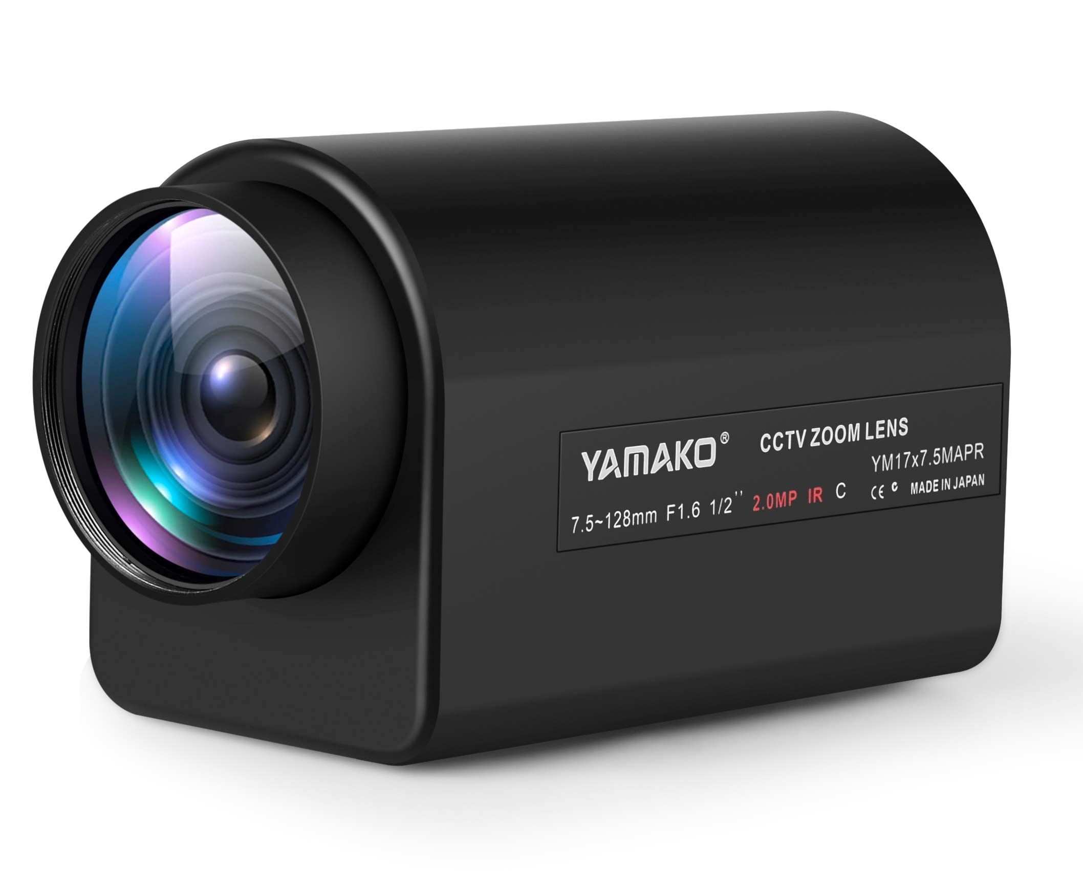 200万高清镜头 8.5-85mm电动变倍镜头