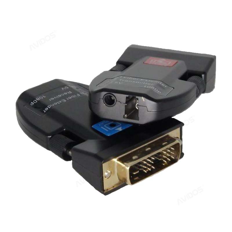 MINI DVI 4K*2K单芯光纤延长器 AD-VE881 中卜科技