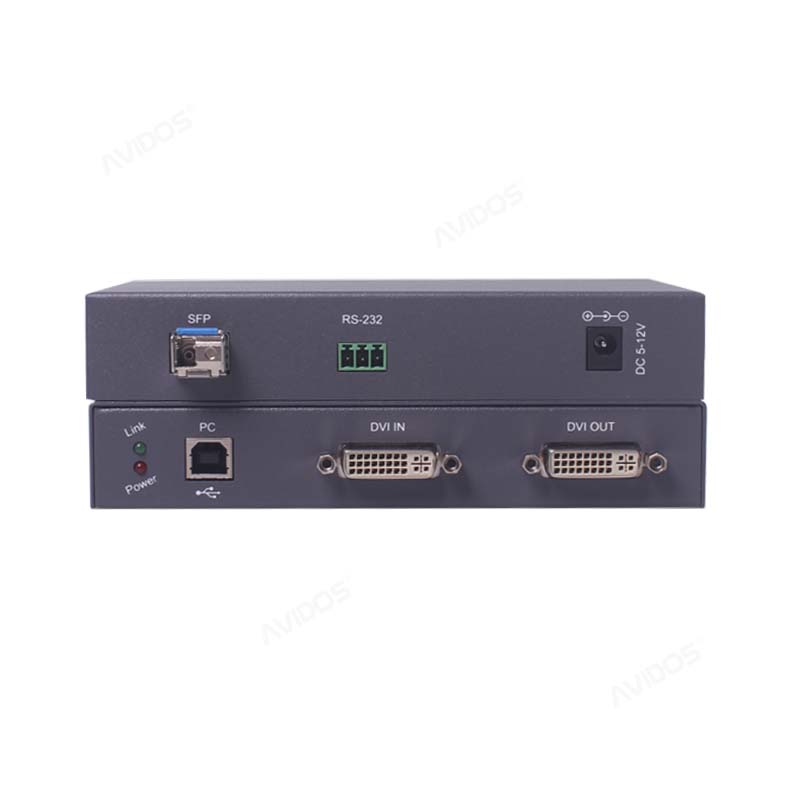 DVI KVM光端机支持触摸屏 4K 中卜科技