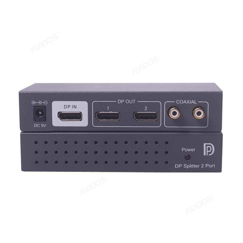 DisplayPort Splitter 1分2 分配器 中卜科技