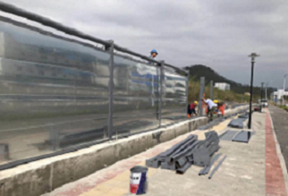 钢围挡厂家 深圳彩钢围挡价格 宝安房地产钢围板 公告牌钢板