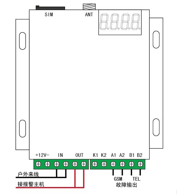 4G拨号报警模块