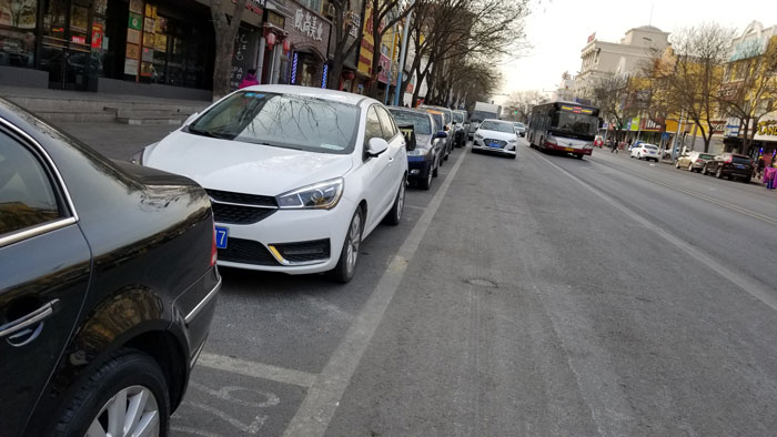 泰州路侧停车地磁系统