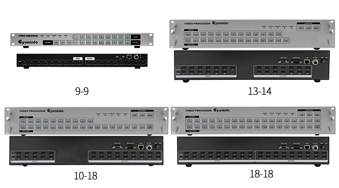 长沙中控制HDMI矩阵|13进14出高清矩阵|手机app控制矩阵
