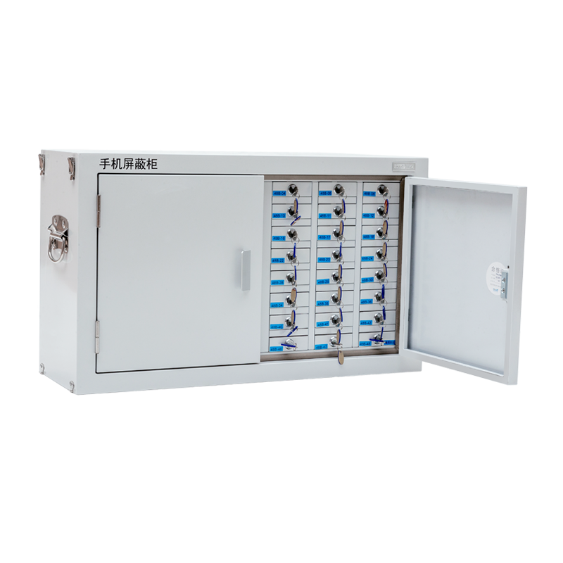 广州手机屏蔽柜 48格屏蔽手机信号手机寄存柜保密柜可定制