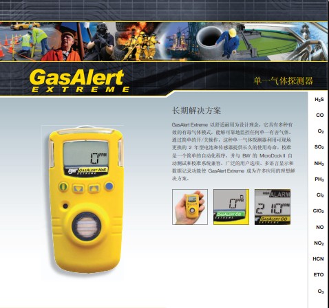 BW GAXT便携式磷化氢气体检测仪