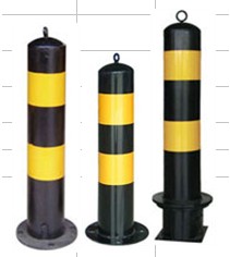 湖南路障弹力柱警示柱