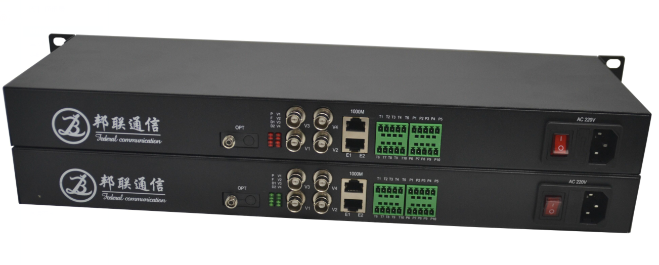 4路视频4路双向开关量1路双向485报警2路电话