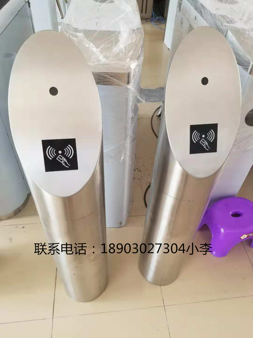 对讲人脸识别立柱