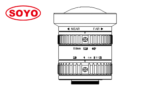 8mm 4/3” 1000万高清机器视觉FA镜头ITS工业摄像机镜头低畸变 12mm, 16mm, 25mm, 35mm, 50mm