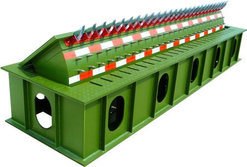 吉安遥控路障机厂家、升降路桩厂家