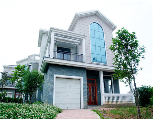 小区别墅电动车库门厂家翻板车库门