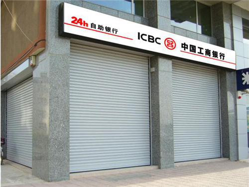 供应银行用电动防盗卷帘门