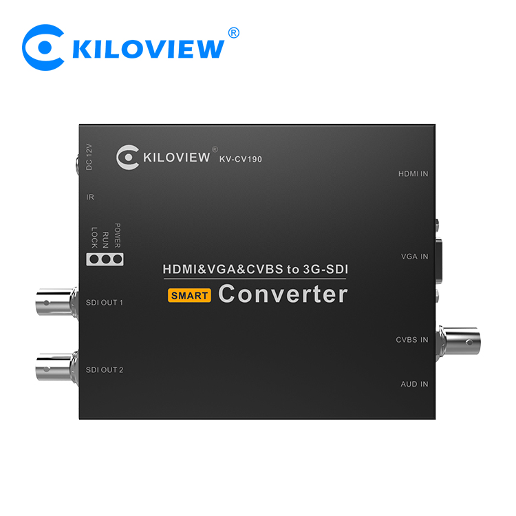  CVBS（AV）转 SD/HD/3G-SDI视频信号转换器