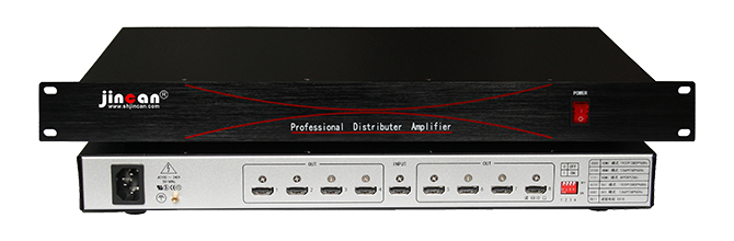 金灿4K2K HDMI分配器1进8出 HDMI 2.0