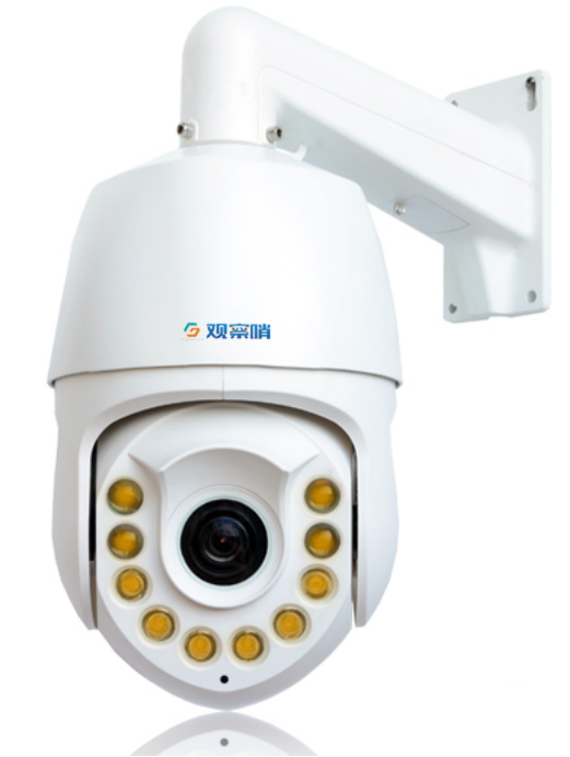 供应 观察哨 黑光全彩球机 H.265+编码格式  200万高清