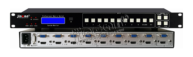 金灿 自动无缝切换器8进1出