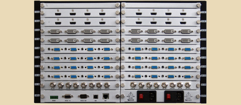 金灿 4路高清混合矩阵36进36出