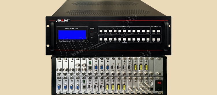 金灿 单路高清混合矩阵16进16出