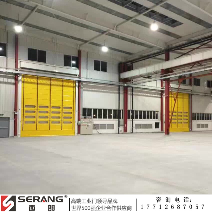 杭州抗强风快速堆积门