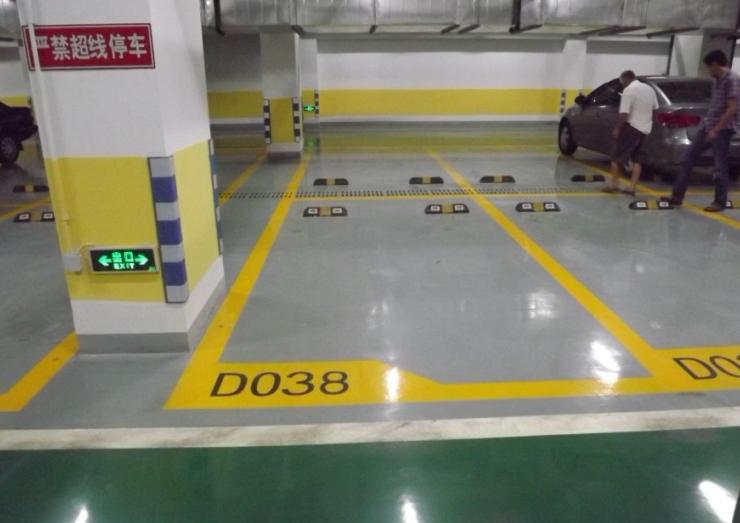 临沂停车场施工划线厂家、临沂道路车位划线价格