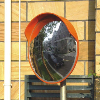 周村PC广角镜厂家博山道路反光镜批发临淄球面镜销售价格