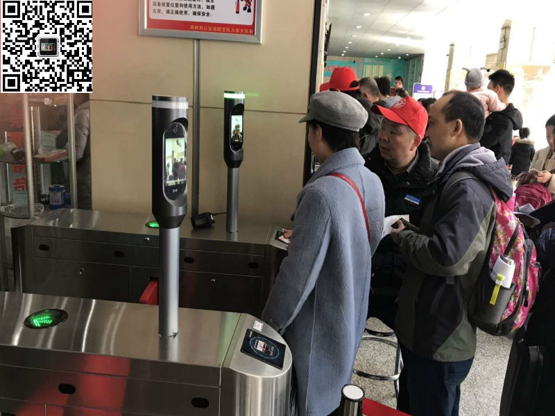  人脸识别闸机系统人脸识别闸机柱的工作原理