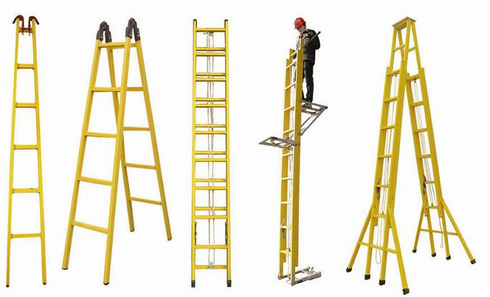 铝合金双升降梯价格 新疆铝合金人字双升降梯