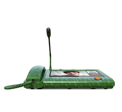 天正安泰X9电梯数字无线可视对讲主机