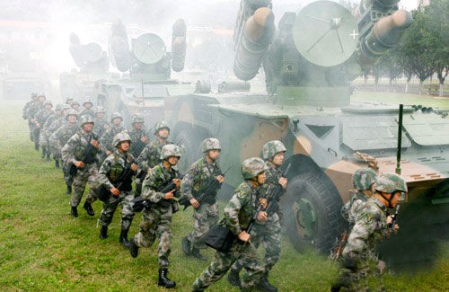 青岛凌鼎军警演练场景及智能化控制系统