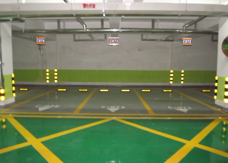 山东济南蔚蓝交通车位划线停车场划线施工厂家