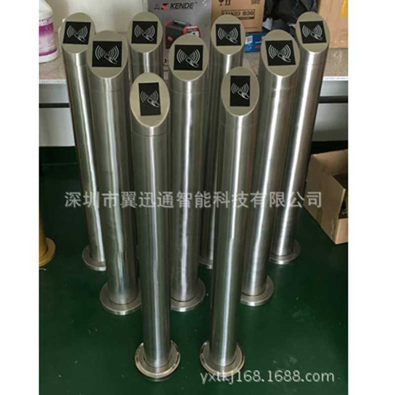 供应门禁刷卡立柱，指纹机立柱，按钮开关立柱，304不锈钢材质