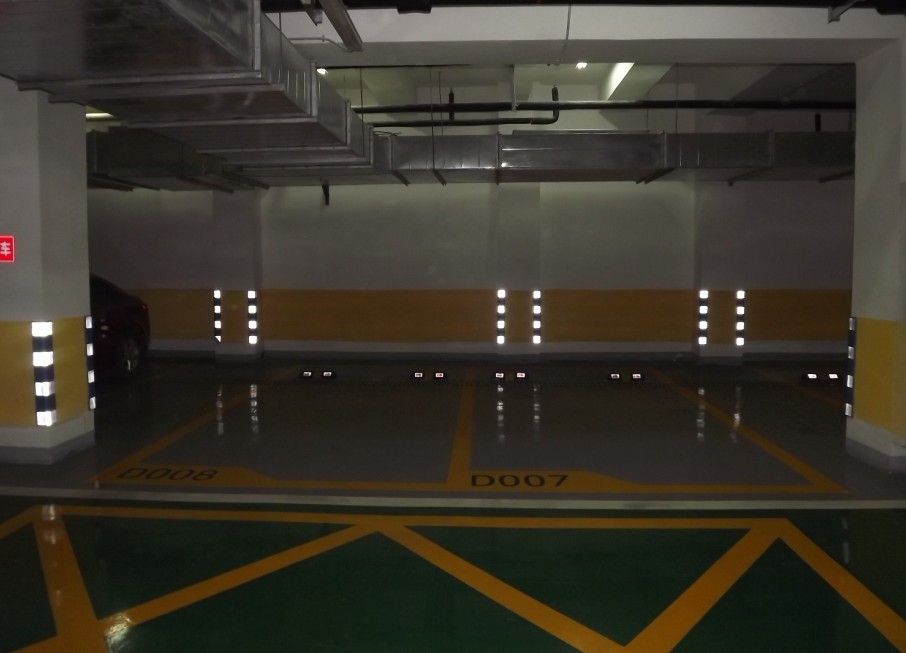 济南停车场划线园区道路车位划线厂家价格