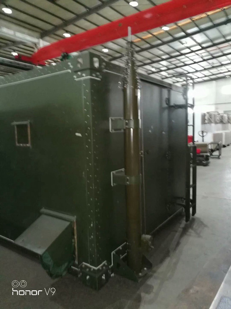 滚塑箱包装升降避雷针，方舱手动天线升降杆