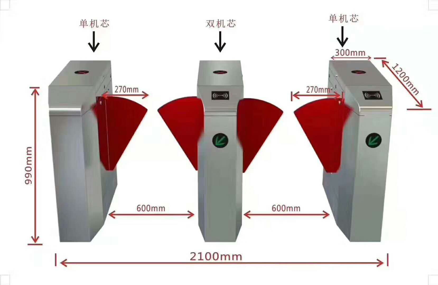 海南|海口|三亚|通道闸机|人证核验门禁考勤|人行通道刷卡道闸