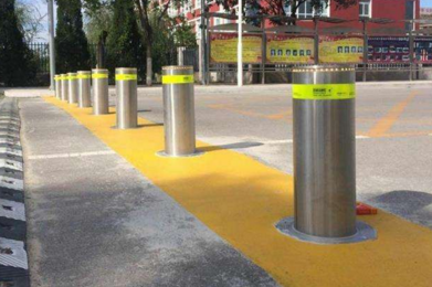 海口升降拦车柱子|海南升降色柱子|三亚升降防撞柱子
