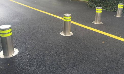 海南全自动升降柱子|海口半自动升降柱子|三亚升降立柱