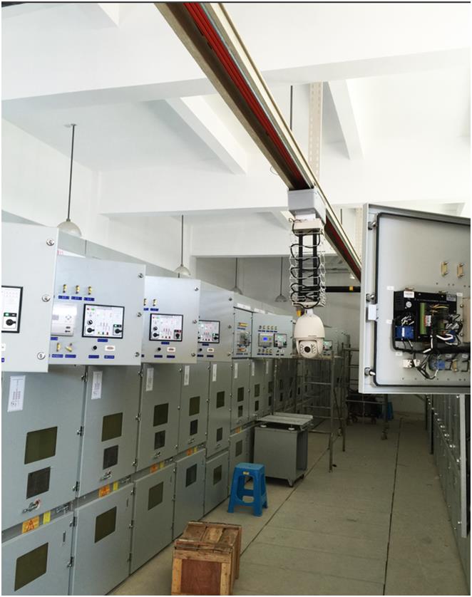 悬挂式智能轨道巡检机器人